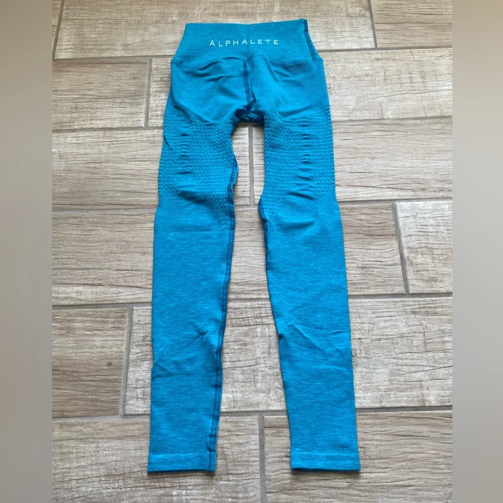 Alphalete Halo Leggings in Vivid Blue ~ New in Package - Picture 10 of 13